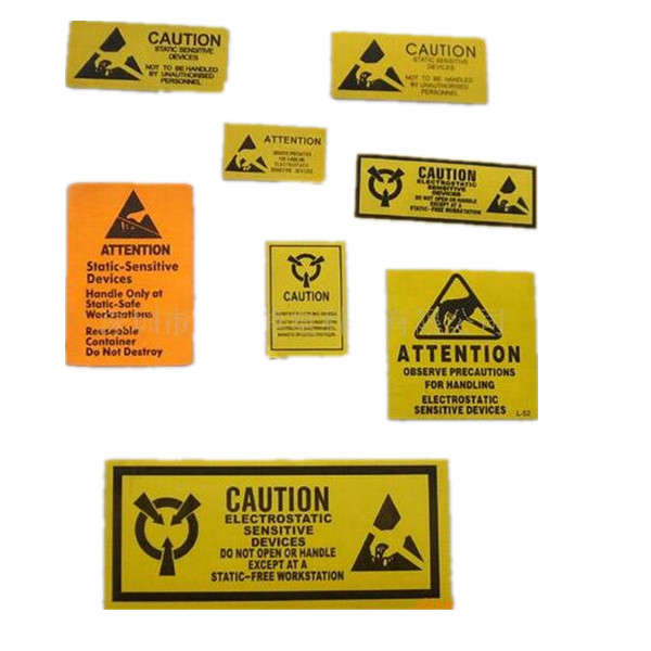 Cleanroom etiqueta de advertencia