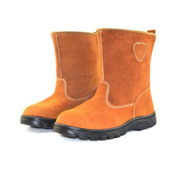 C04719 棕色羊皮防滑安全鞋
