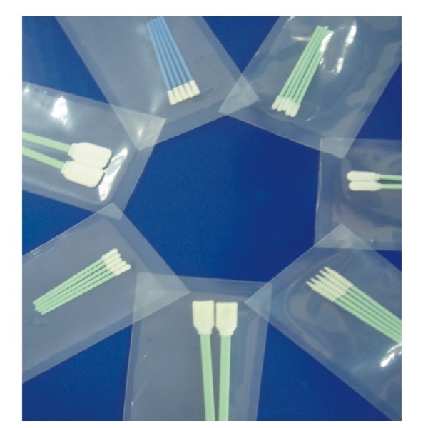 Cleanroom swabs