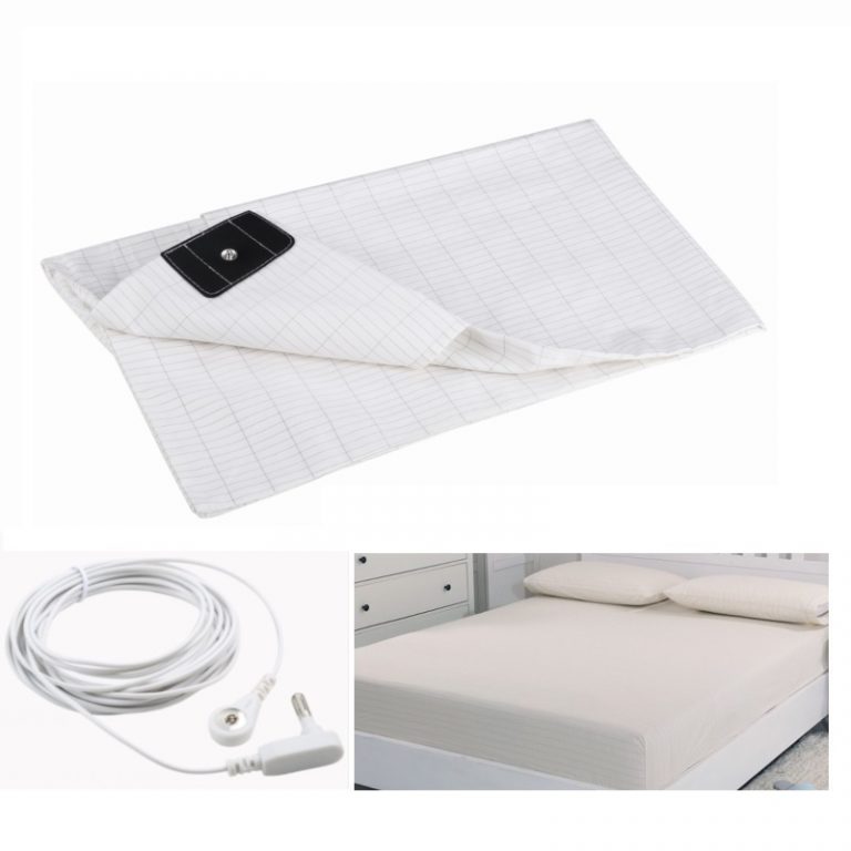 Earthing Grounding All Silver Fiber Fitted Sheet